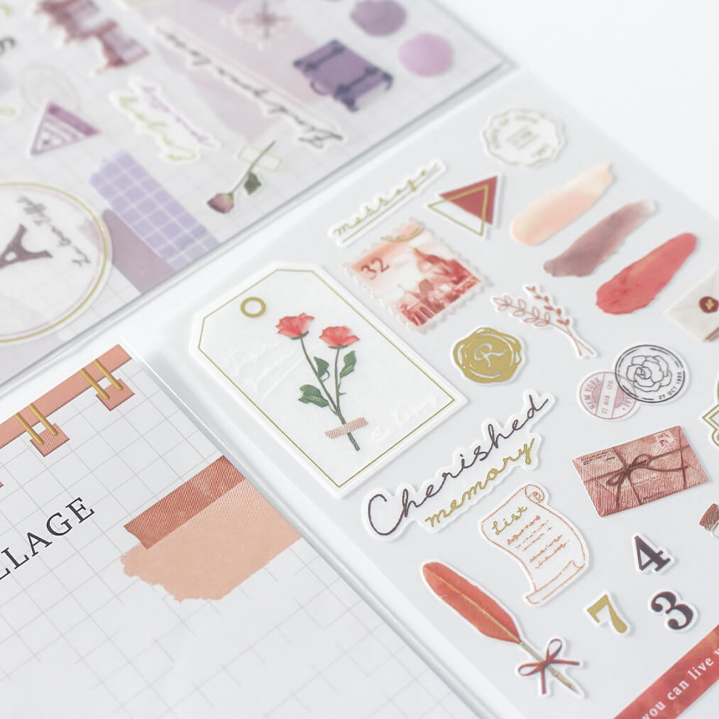 samolepky Mind Wave libre collage detail-2